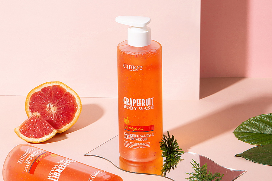 Grapefruit salicylic acid shower gel 