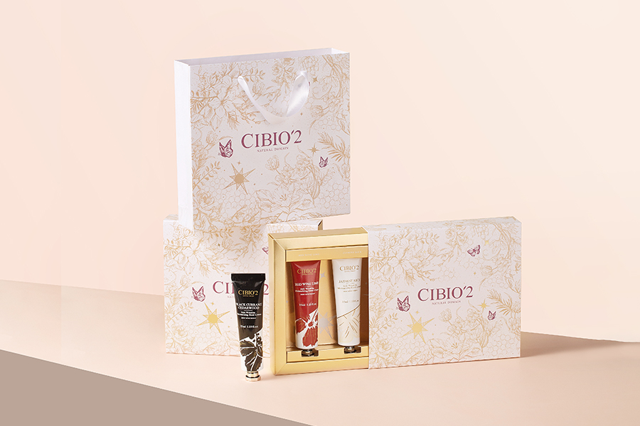 FLOATING LIGHT LEAPING GOLD HAND CREAM GIFT BOX